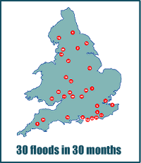 30 floods in 30 months